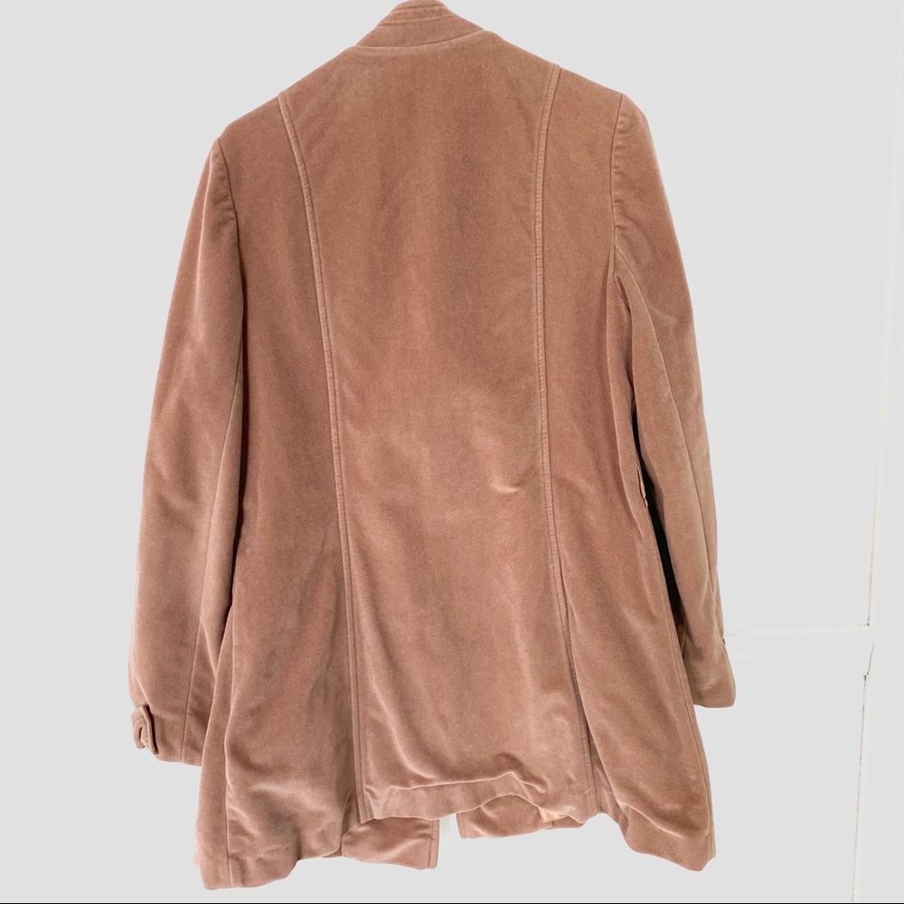 Velvet Tan Coat - Picture 5 of 5